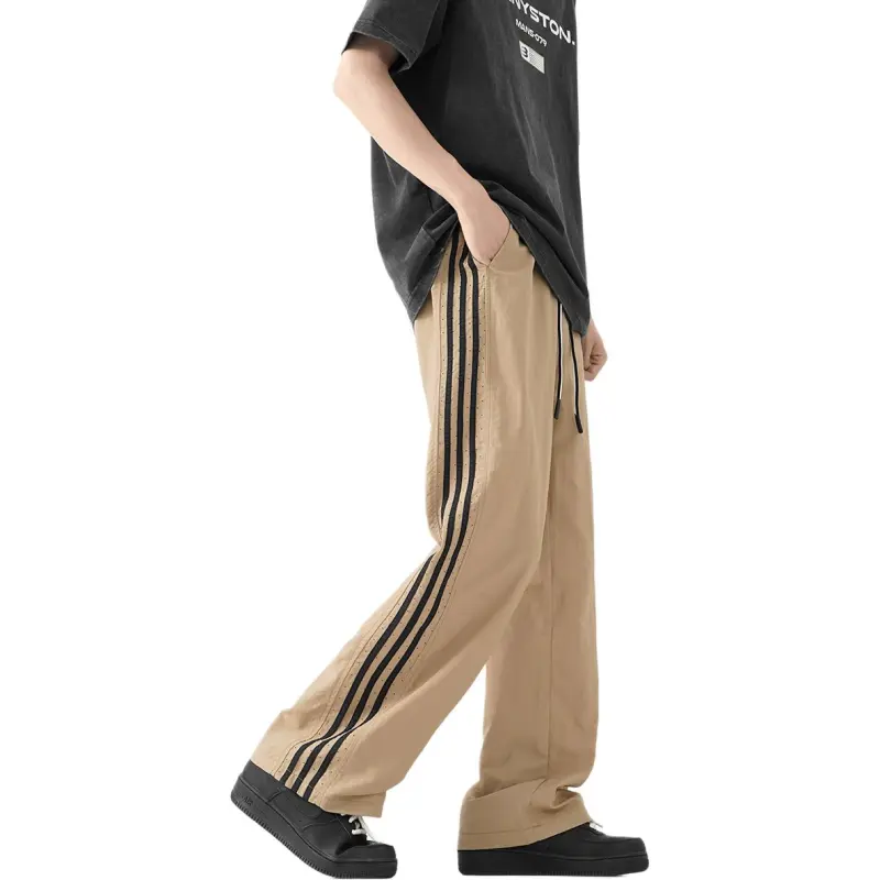 WARNING LIGHT Casual Pants Unisex-5