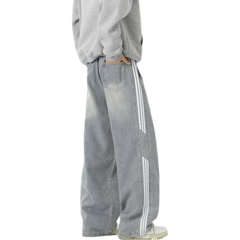 WELTER EXPERIMENT Classic Fashion Jeans Unisex-10