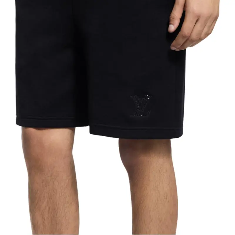 LOUIS VUITTON Lv Embellished Jersey Shorts-5