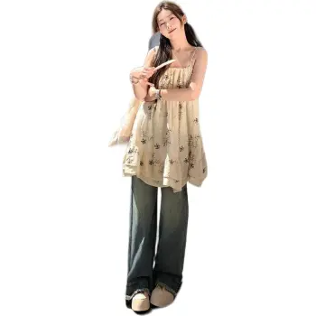 GOSO Slip Dresses Women's Beige