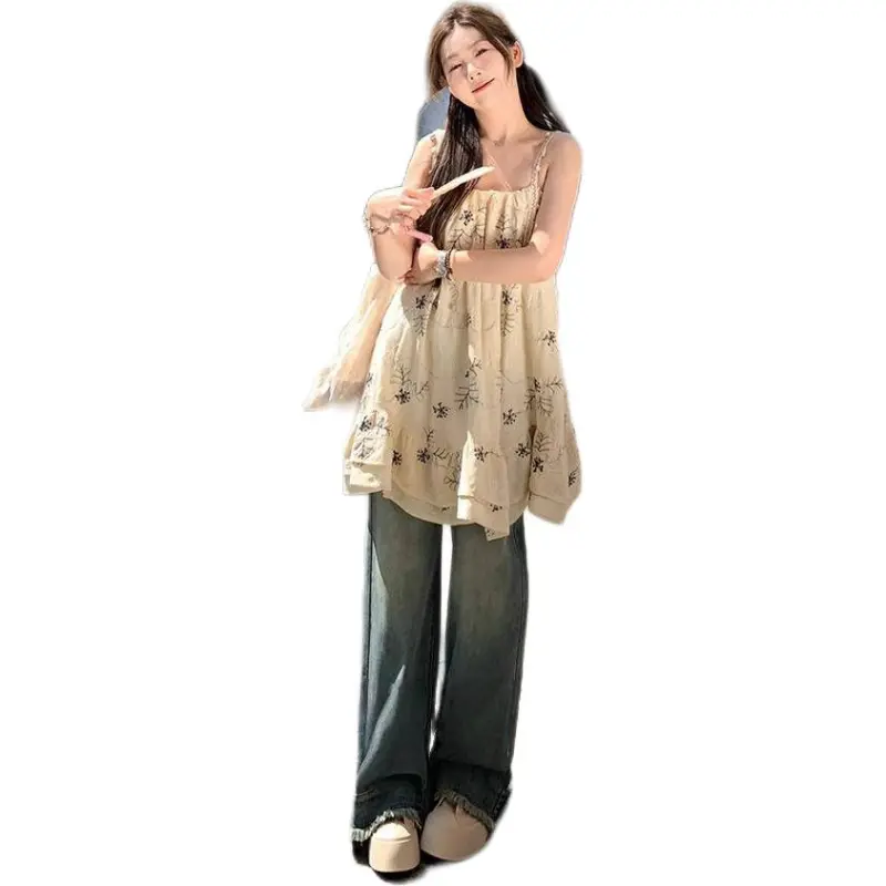 GOSO Slip Dresses Women's Beige-0
