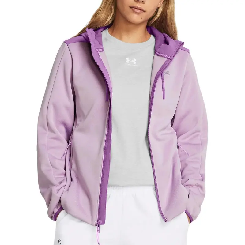Under Armour EssentialStorm Jackets Coats Women's Purple-2