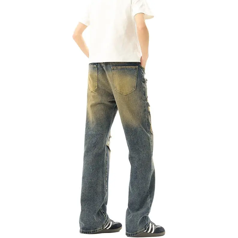 DARK HORSE Jeans Unisex Vintage Blue-1