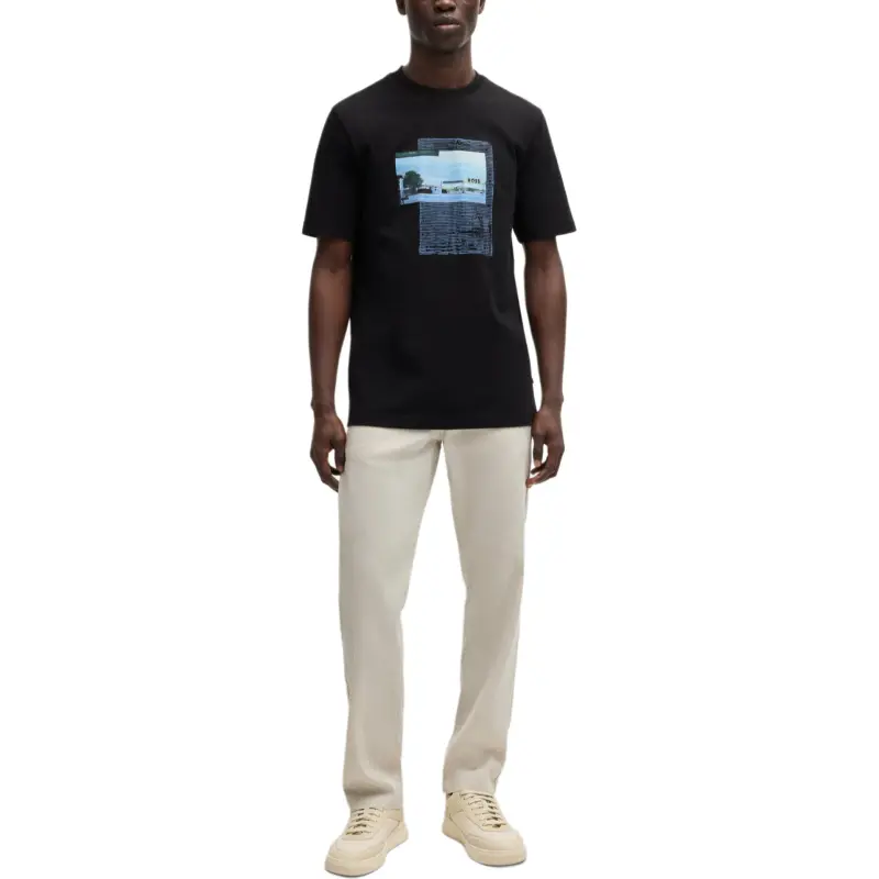 HUGO BOSS Cotton Jersey T shirt-1