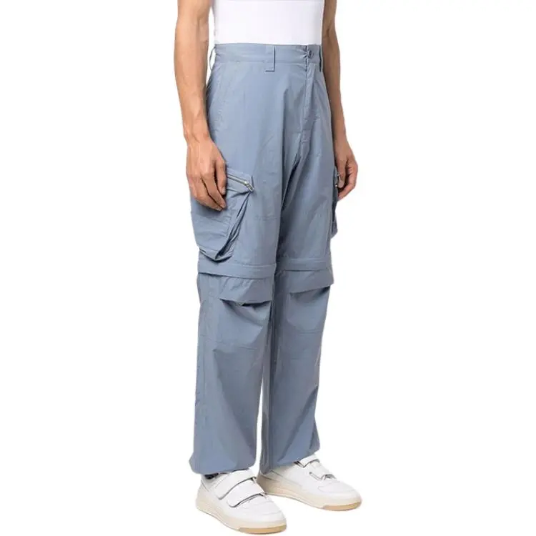 KENZO FW22 Casual Pants Men's Blue-3