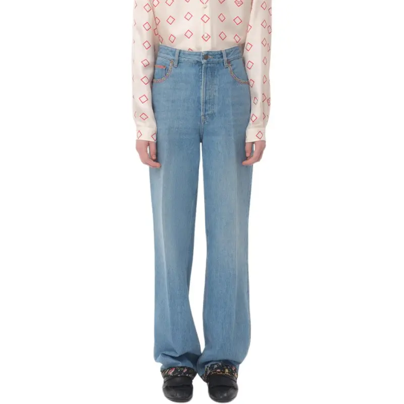 Valentino SS25 Jeans Men's Blue-1