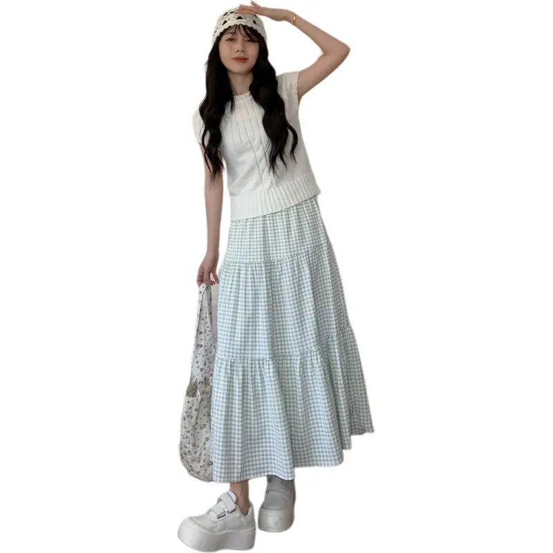 Mu Xiao Xin Casual Long Skirt Women's-21