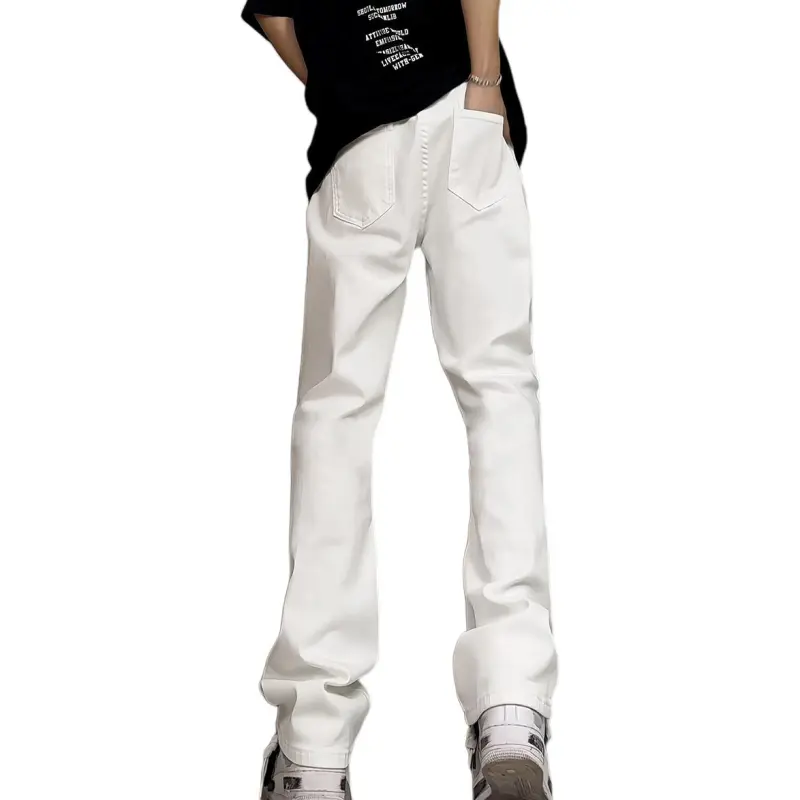 GY.VG Jeans Unisex White-1