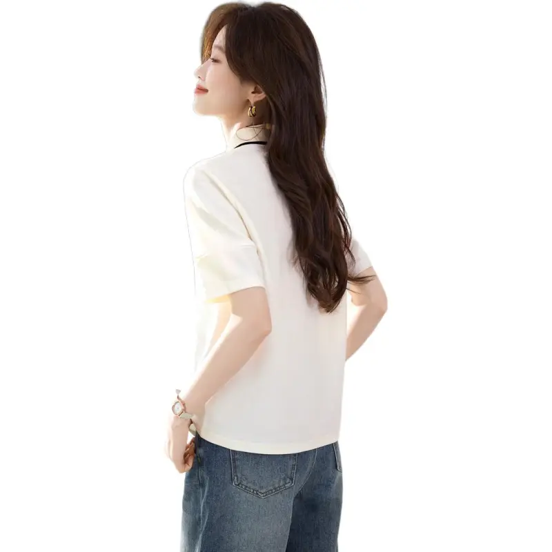 Flowers In Water T Shirt Women's-0