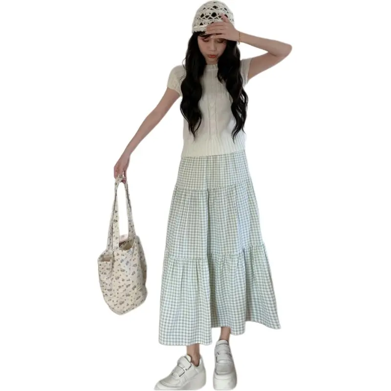 Mu Xiao Xin Casual Long Skirt Women's-20