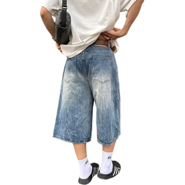 CORNILOT Denim Shorts Unisex Blue-1