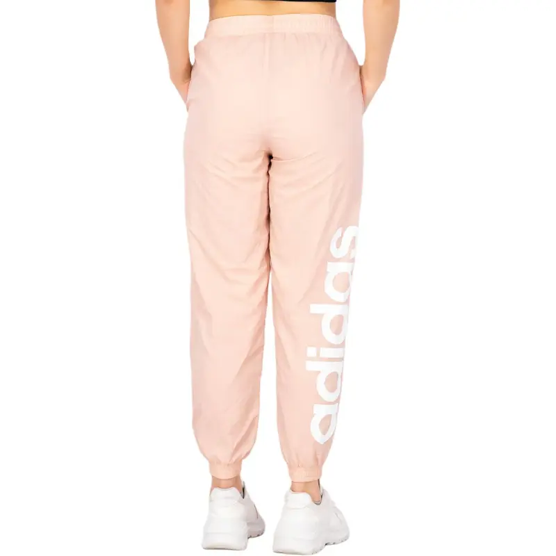 Adidas Knitted Sports Pants Women's Pink-1