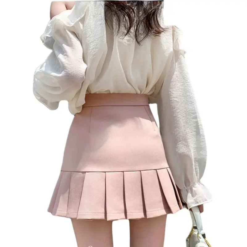 Mu Xiao Xin Casual Short Skirts Women's-7
