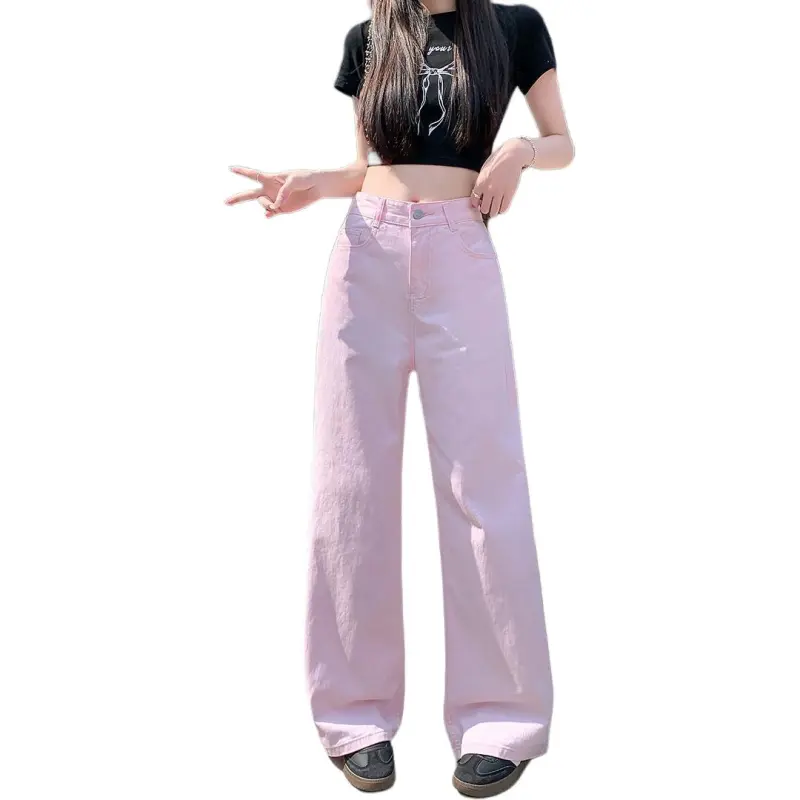 GOSO Jeans Women's Pink-3