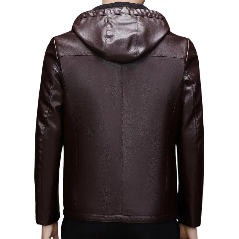 PIERRE CARDIN Leather Jacket Men's-6