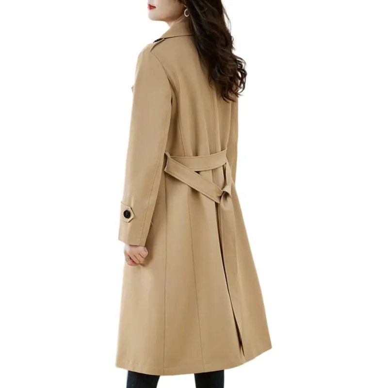 Yi Mengyuan Trench Coat Women's-5