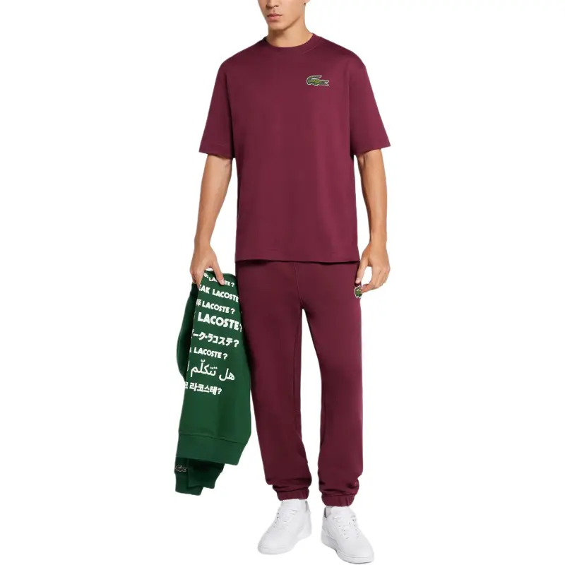 LACOSTE Logo patch Track Trousers-1
