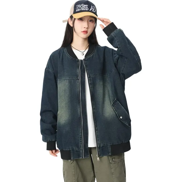 NAXUSTO Denim Jackets Unisex-2