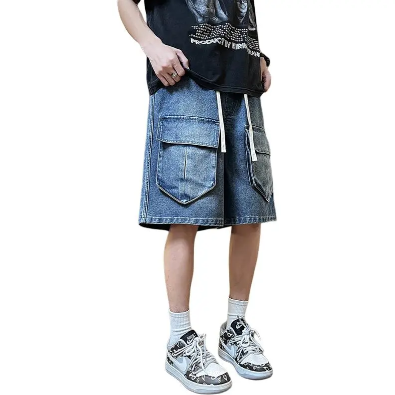 OPMO Denim Shorts Unisex-3