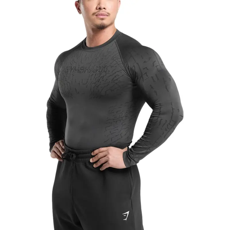GYMSHARK Tectonic Workout Clothing Men's Asphalt Gray/Black-2