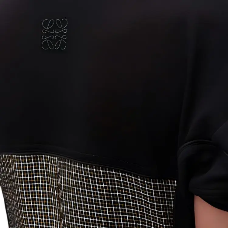 LOEWE SS25 Short Sleeved Dress Women's Black-3