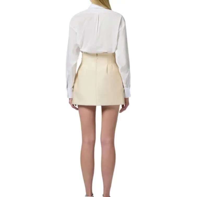 Elisabetta Franchi Embellished Oversized Poplin Shirt-3