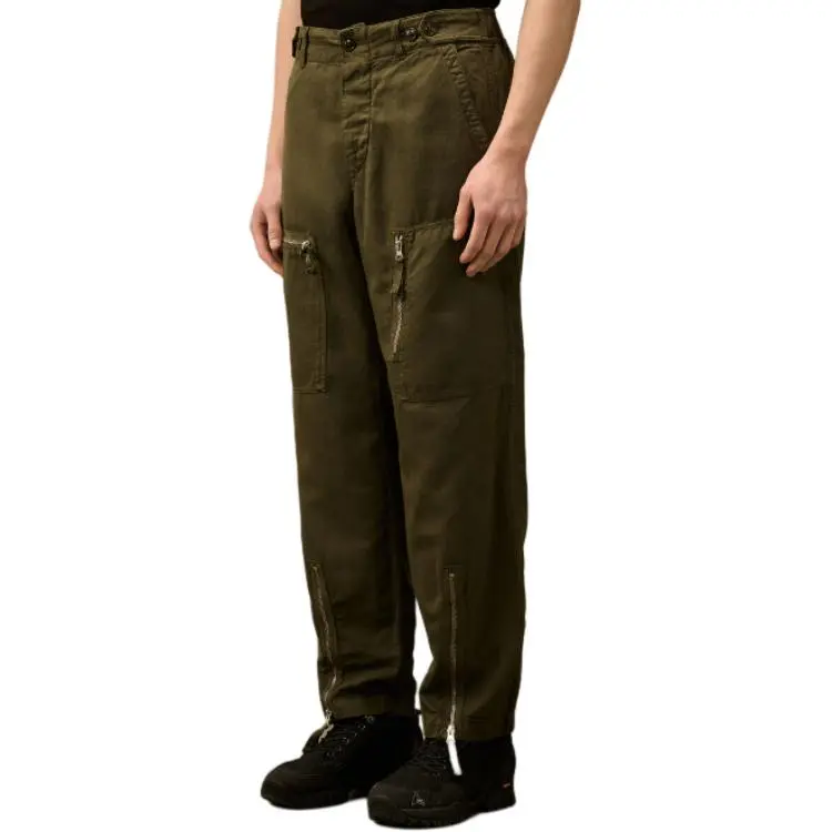 C.P.Company Logo patch Cargo Pants-1