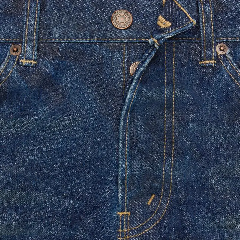 CELINE Kurt Jeans In Indigo Dark Stone Wash Denim-5