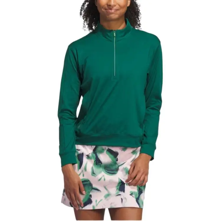 Adidas Free Shipping With AdiClub Ultimate365 Half Zip Layering Top-1
