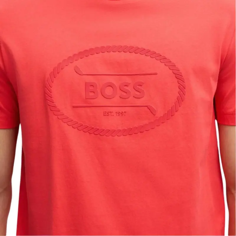 HUGO BOSS T Shirt Men's Light Red-4