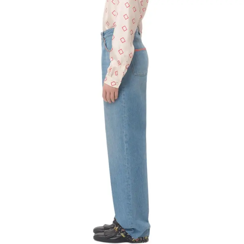 Valentino SS25 Jeans Men's Blue-4