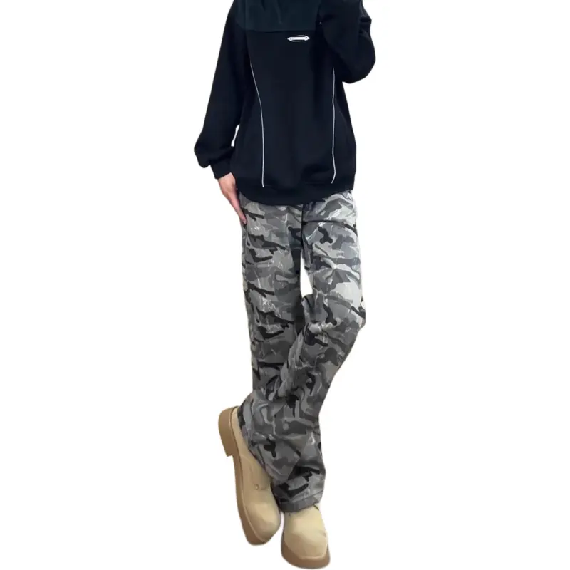 KVIV Jeans Men Camouflage -2