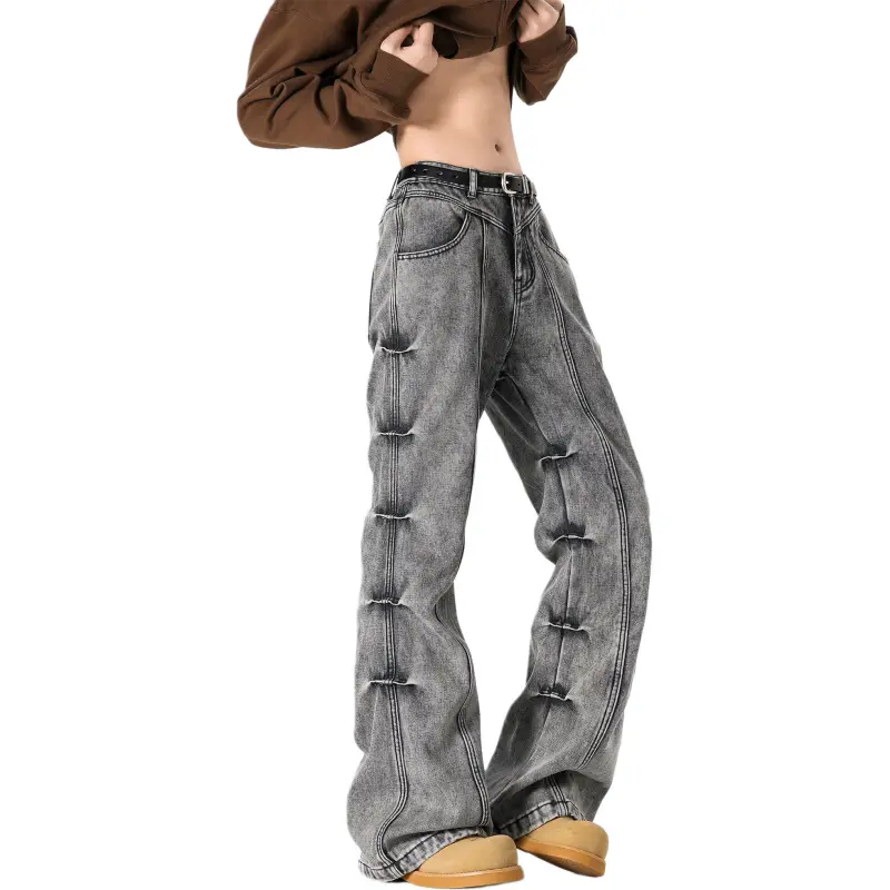 DARK HORSE Jeans Unisex Black-4