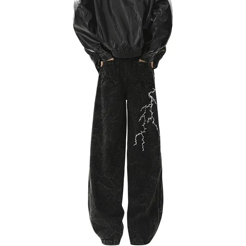 DARK HORSE Jeans Unisex Black-1