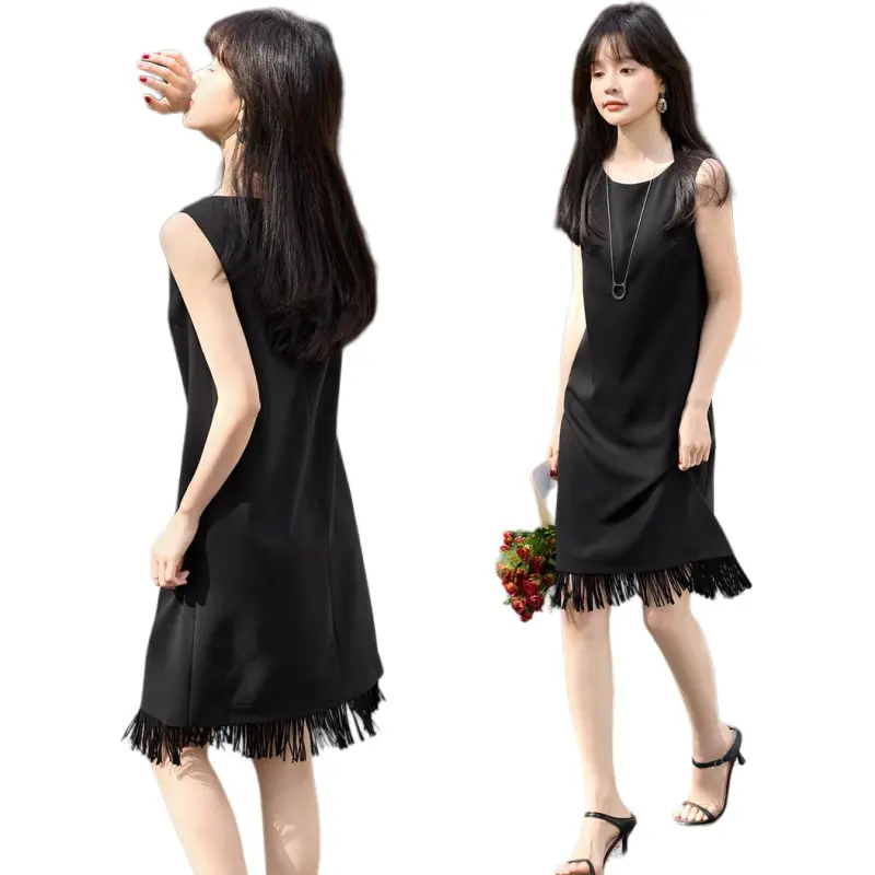 Mo Han Yi Mei Sleeveless Dress Women's-2