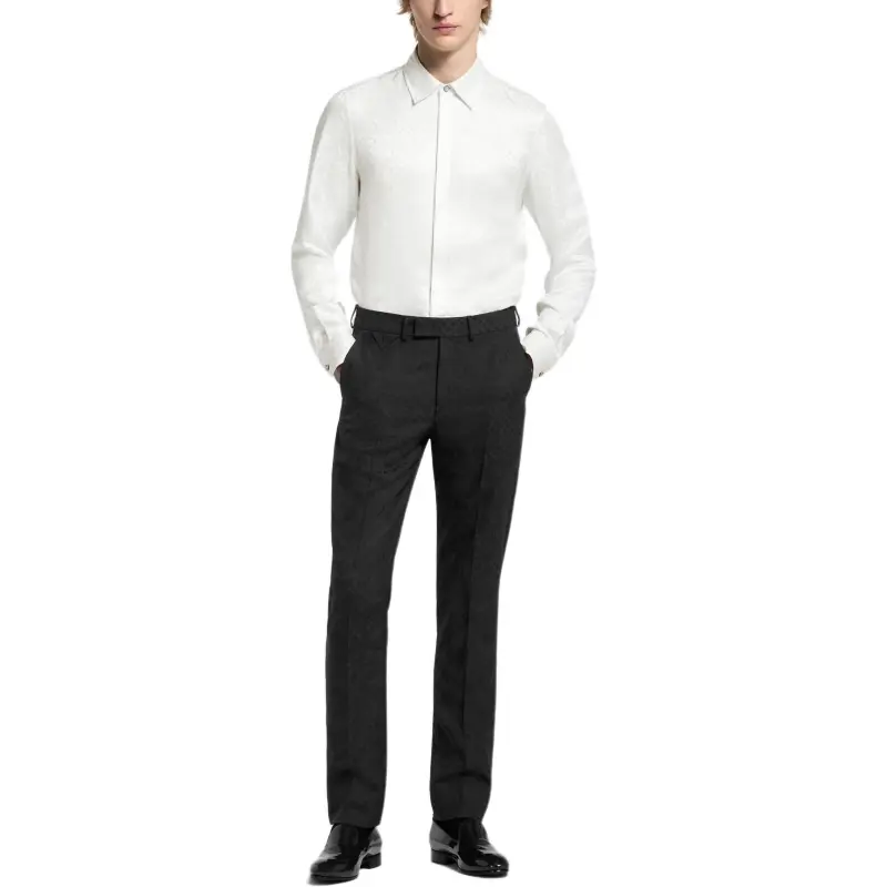 LOUIS VUITTON MINI MONOGRAM SS25 Shirt Men's White-1
