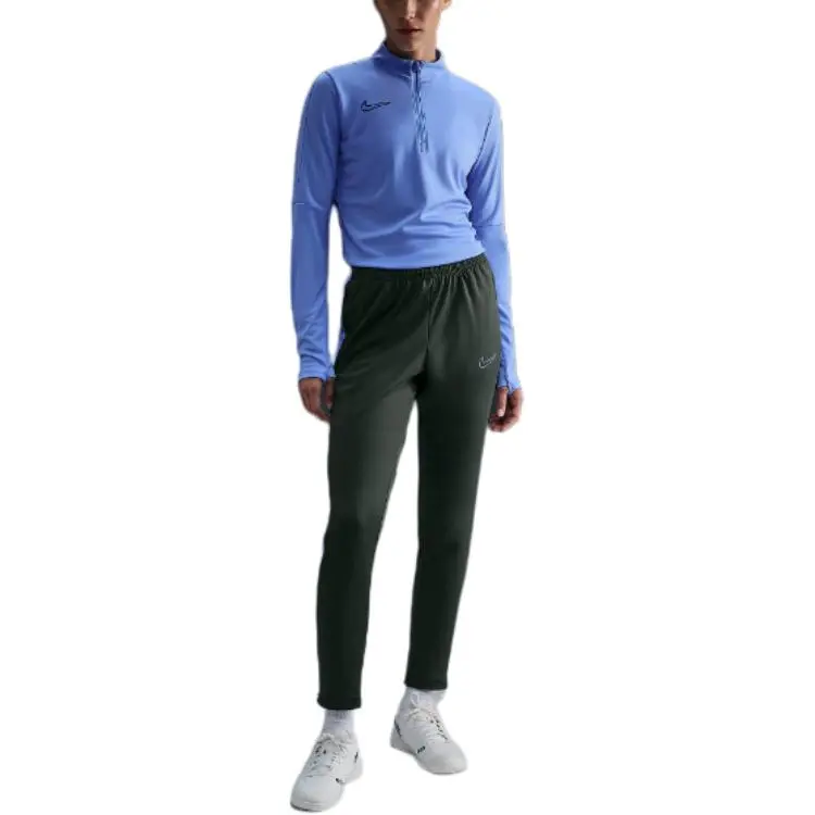Nike Dri-Fit Academy Football Pants Soccer Bottoms Women's Vintage Green-1