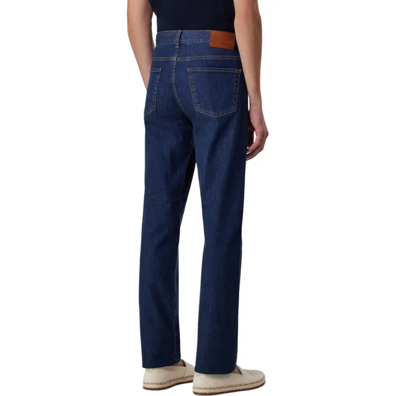 Canali Jeans Men Dark Blue-2