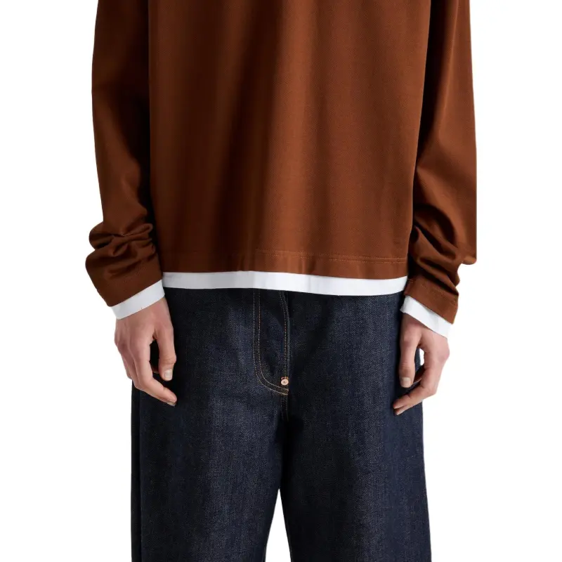 PRADA FW24 Polo Shirt Women's Red-5