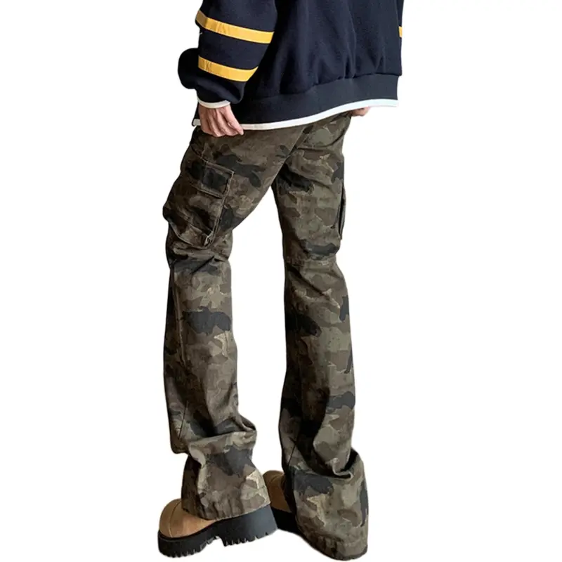 FONDLOOK Jeans Unisex Camouflage-2