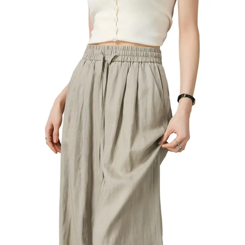 Weixi Casual Pants Women's Numb Gray-4