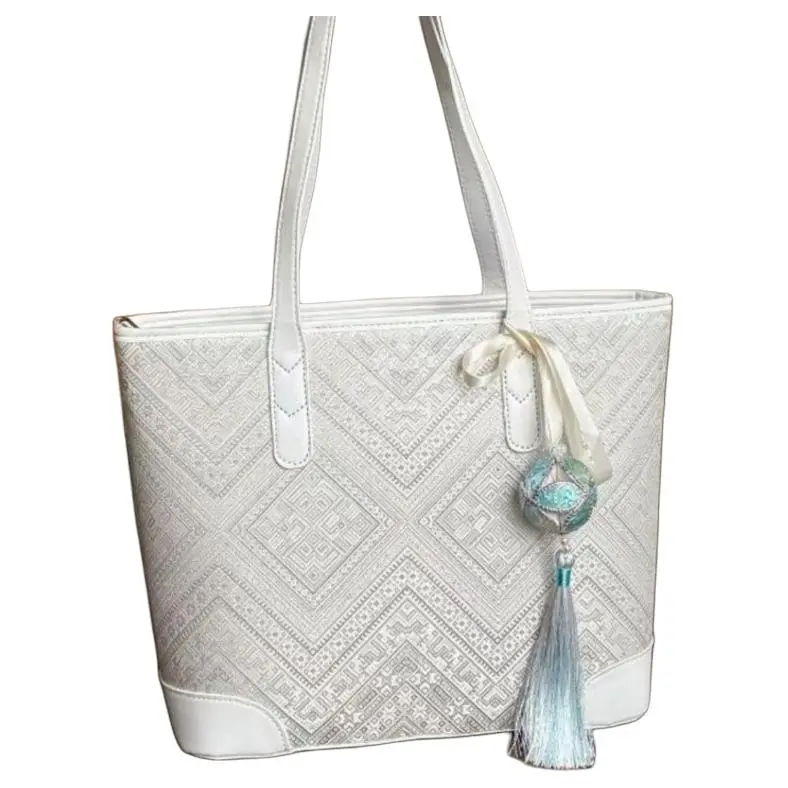 NX DOUGHNUT PU Shoulder Bag Regular Women's White-1