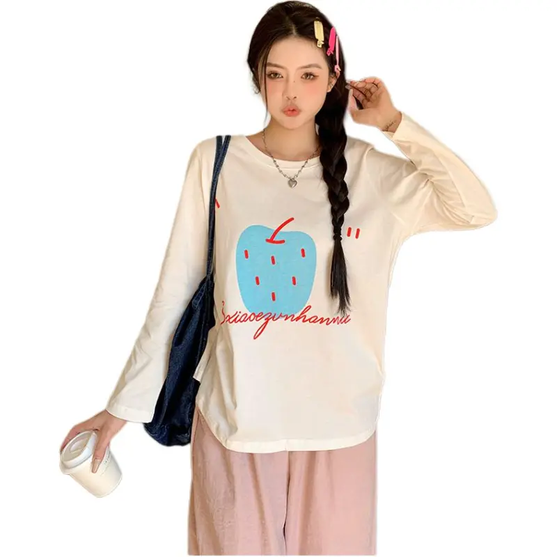 GOSO T Shirts Women's Apple T-2