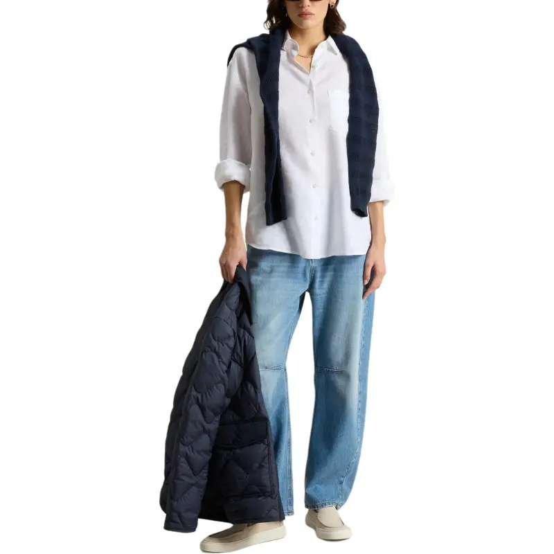 WOOLRICH SS25 Shirt Women's White-3