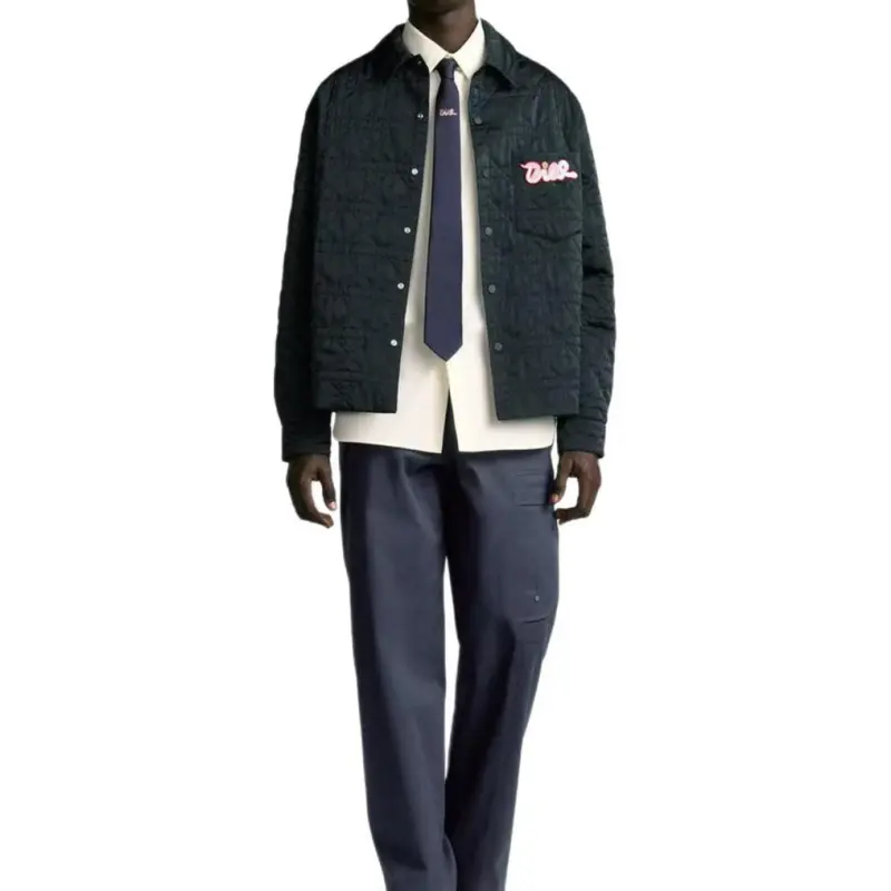 DIOR SS25 Jackets & Coats Men's Marine Blue-2