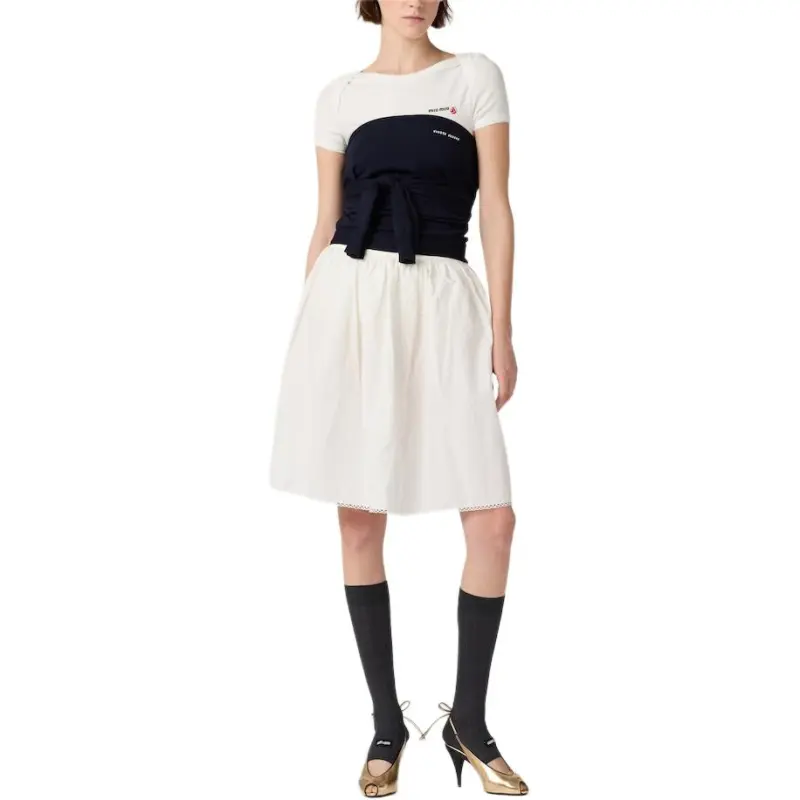 MIU MIU X Petit Bateau Embroidered Bodysuit-1