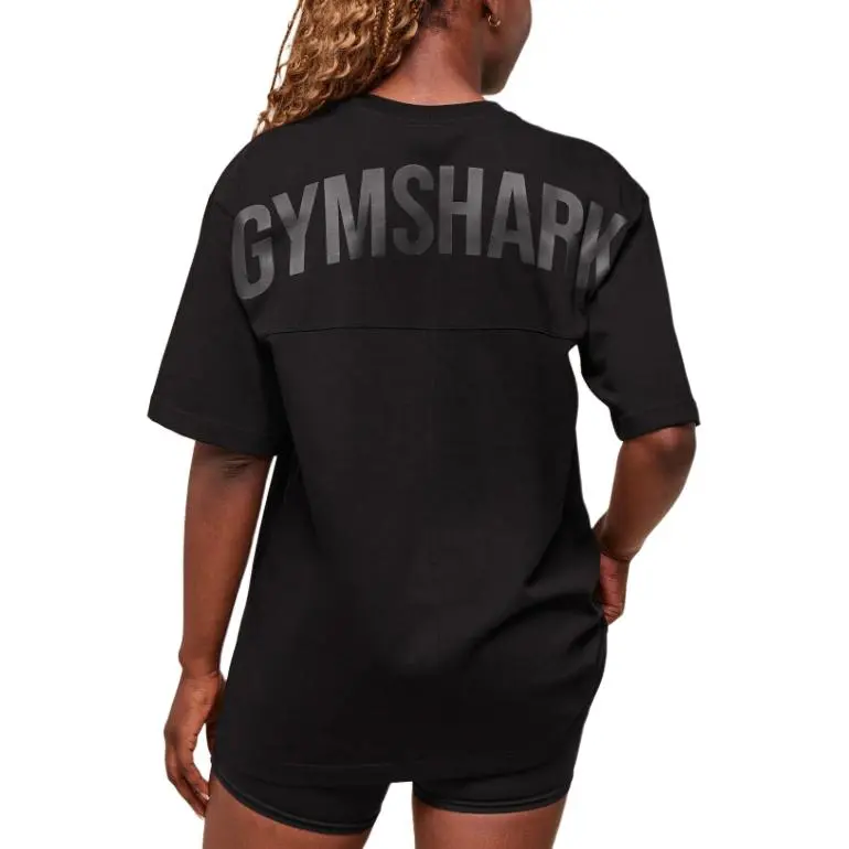 GYMSHARK T Shirts Unisex Black-1