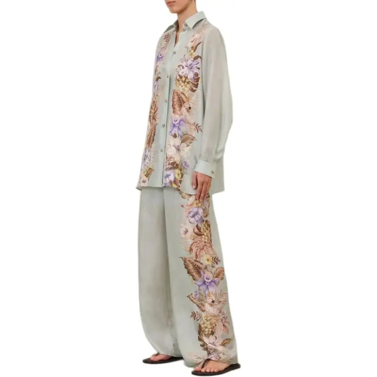 Zimmermann SS25 Casual Pants Women's Multicolor-5