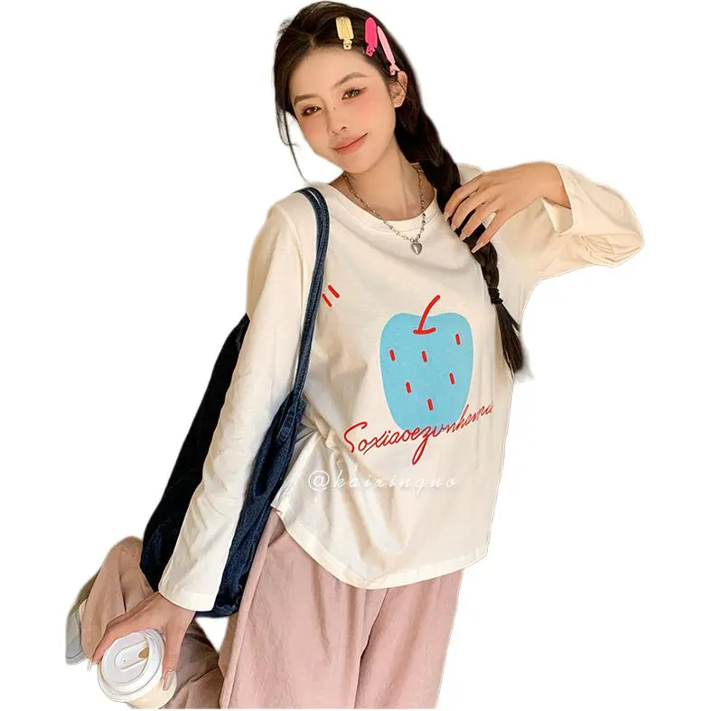 GOSO T Shirts Women's Apple T-1