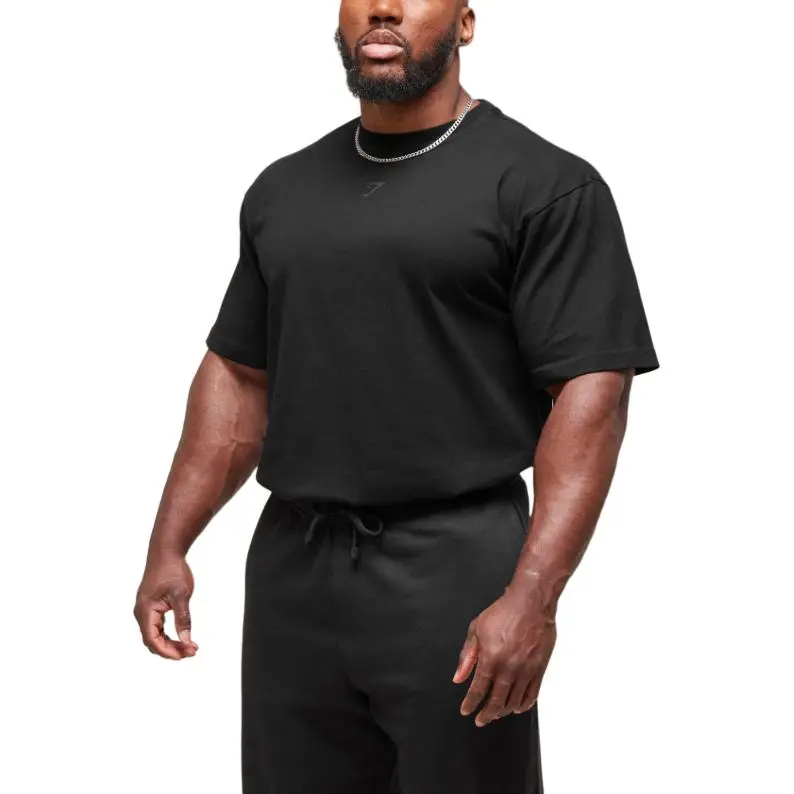 GYMSHARK T Shirts Unisex Black-4